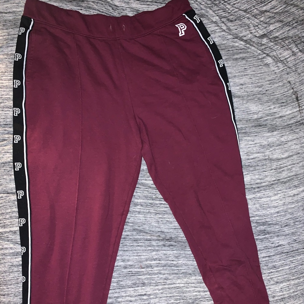 Pink joggers
